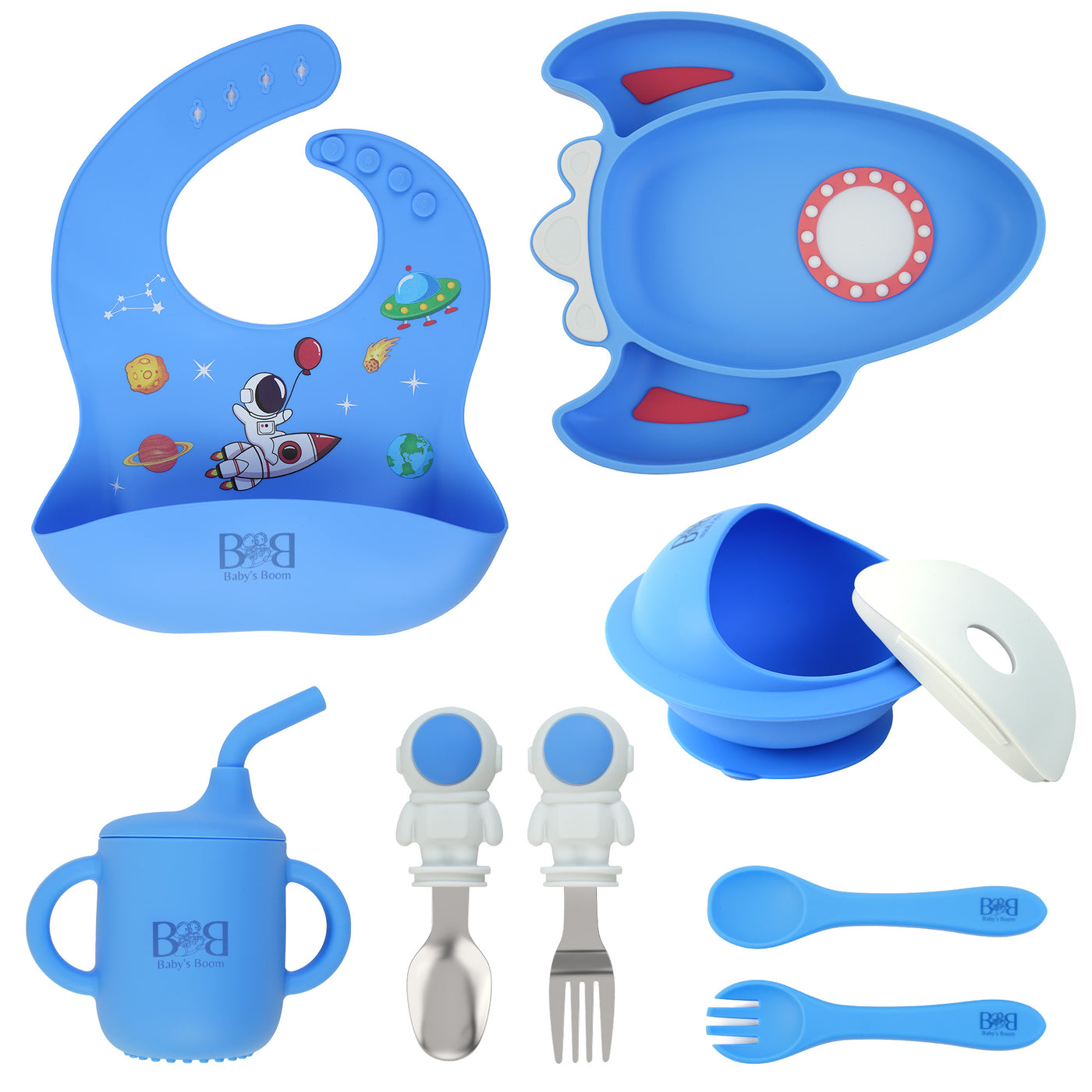 Set de Vajilla Espacial Baby's Boom