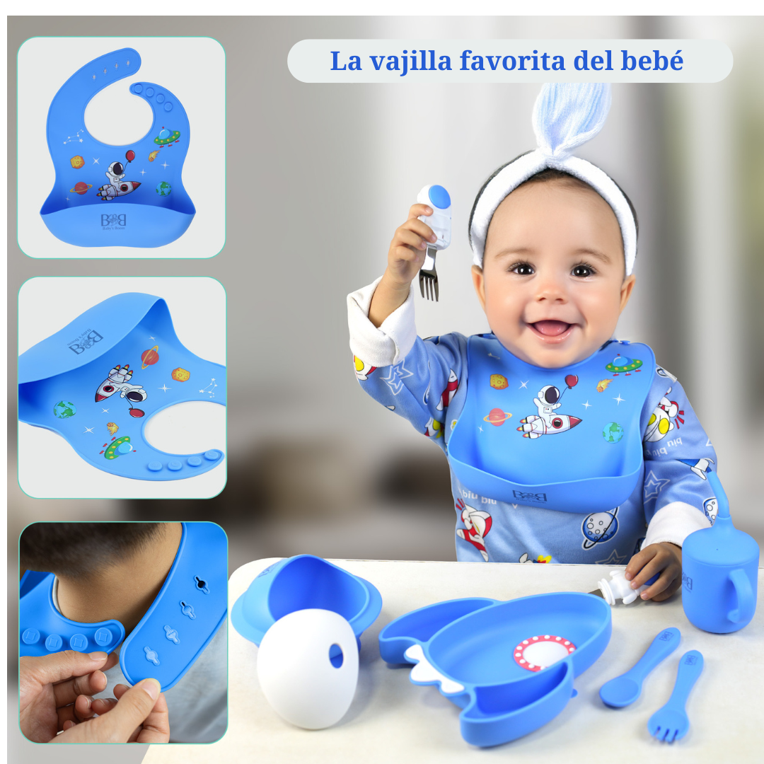 Set de Vajilla Espacial Baby's Boom